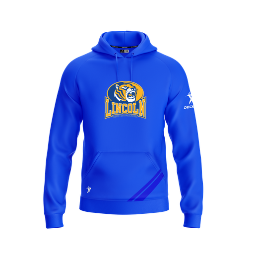 [FOLHSMRY-YXS-LOGO3] Decker Summit Hoodie (Youth XS, Royal, Logo 3)