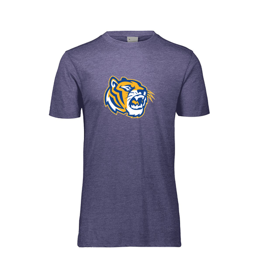 [FTSCUBRY-AS-LOGO2] Decker Men's Tri-Blend T-Shirt - Short Sleeve (Adult S, Royal, Logo 2)