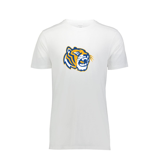 [FTSCUBWH-YS-LOGO2] Decker Youth Tri-Blend T-Shirt - Short Sleeve (Youth S, White, Logo 2)