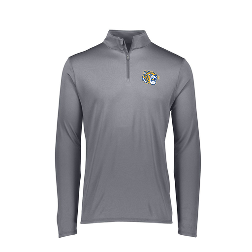 [FTLQFLGY-FAXS-LOGO2] Decker Women's Flex-Lite 1/4 Zip Shirt (Female Adult XS, Gray, Logo 2)