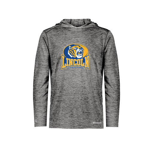 [FOLHCGBK-AS-LOGO3] Decker Men's Charge Hoodie (Adult S, Black, Logo 3)