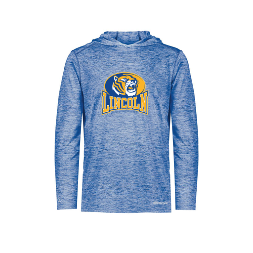 [FOLHCGRY-AS-LOGO3] Decker Men's Charge Hoodie (Adult S, Royal, Logo 3)